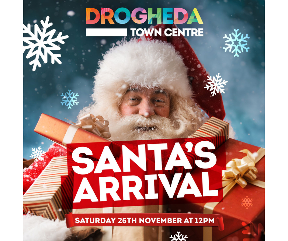 SANTA AT DROGHEDA TOWN CENTRE